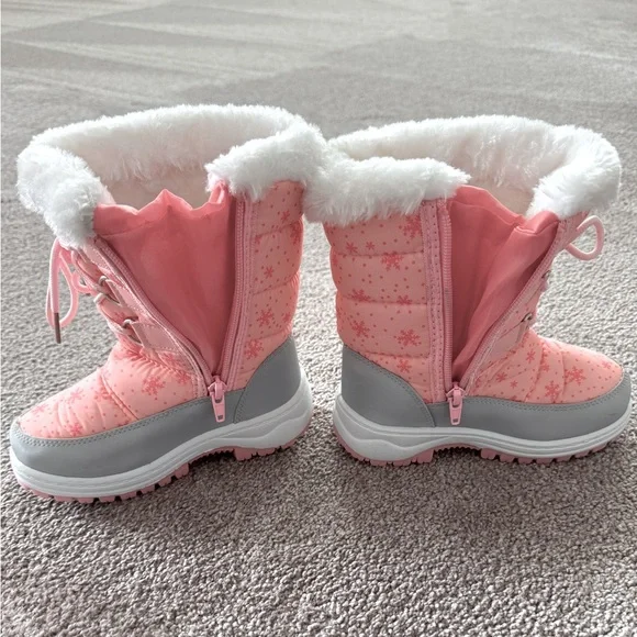 Girls Insulated Snow Boots - Picture 4 of 8